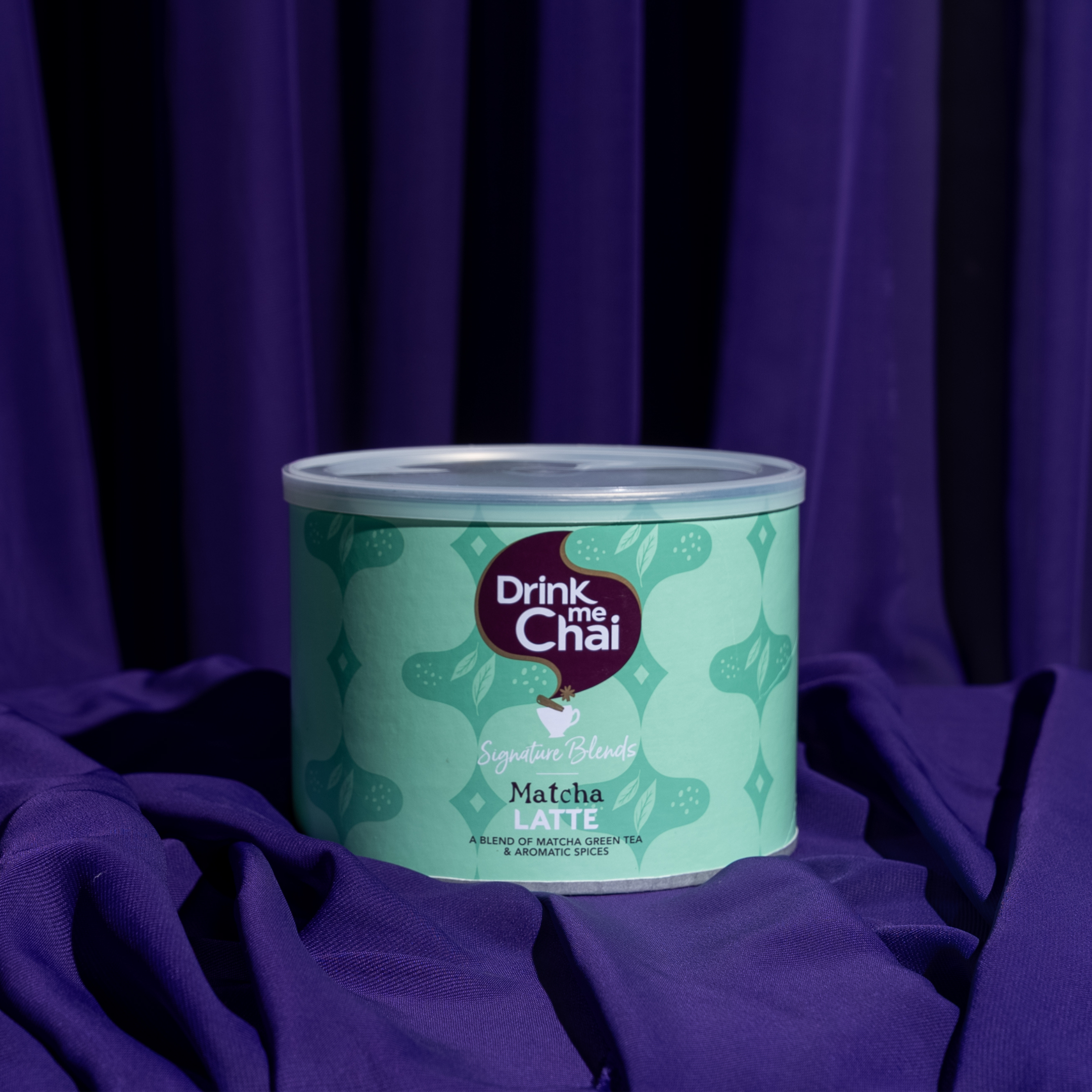1kg matcha spiced chai latte packshot